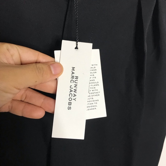 Runway Marc Jacobs Cuffed Wool Till Pants Size 4 - Picture 6 of 7